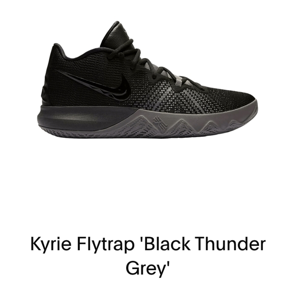 nike kyrie flytrap black thunder grey